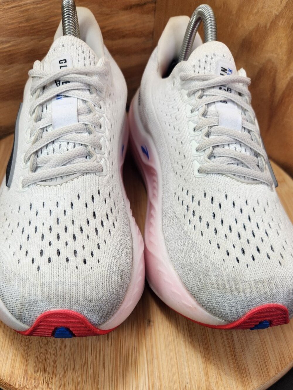 Brooks Glycerin Max Womens White Running Shoes Sneakers Size 8.5 - Picture 4 of 10
